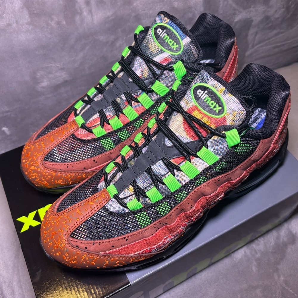 Nike Air Max 95 OG Bubble “Hong Kong” mens 10 - Picture 5 of 13